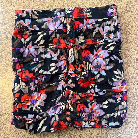 NWT - Zara Floral Print Mini Skirt - Small - Picture 5 of 7